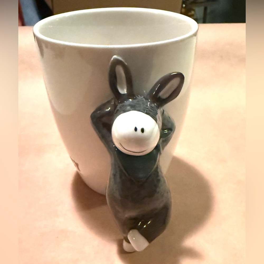 Donkey Cup 3D Three-Dimensional Animal Tea/Coffee/Pencil Cup